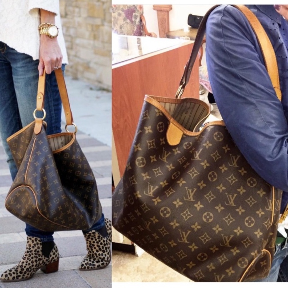 💎 BEAUTIFUL 💎 DISCONTINUED monogram Louis Vuitton hobo delightful mm - Picture 4 of 12
